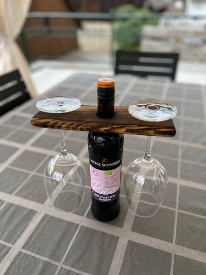 2er Weinglashalter